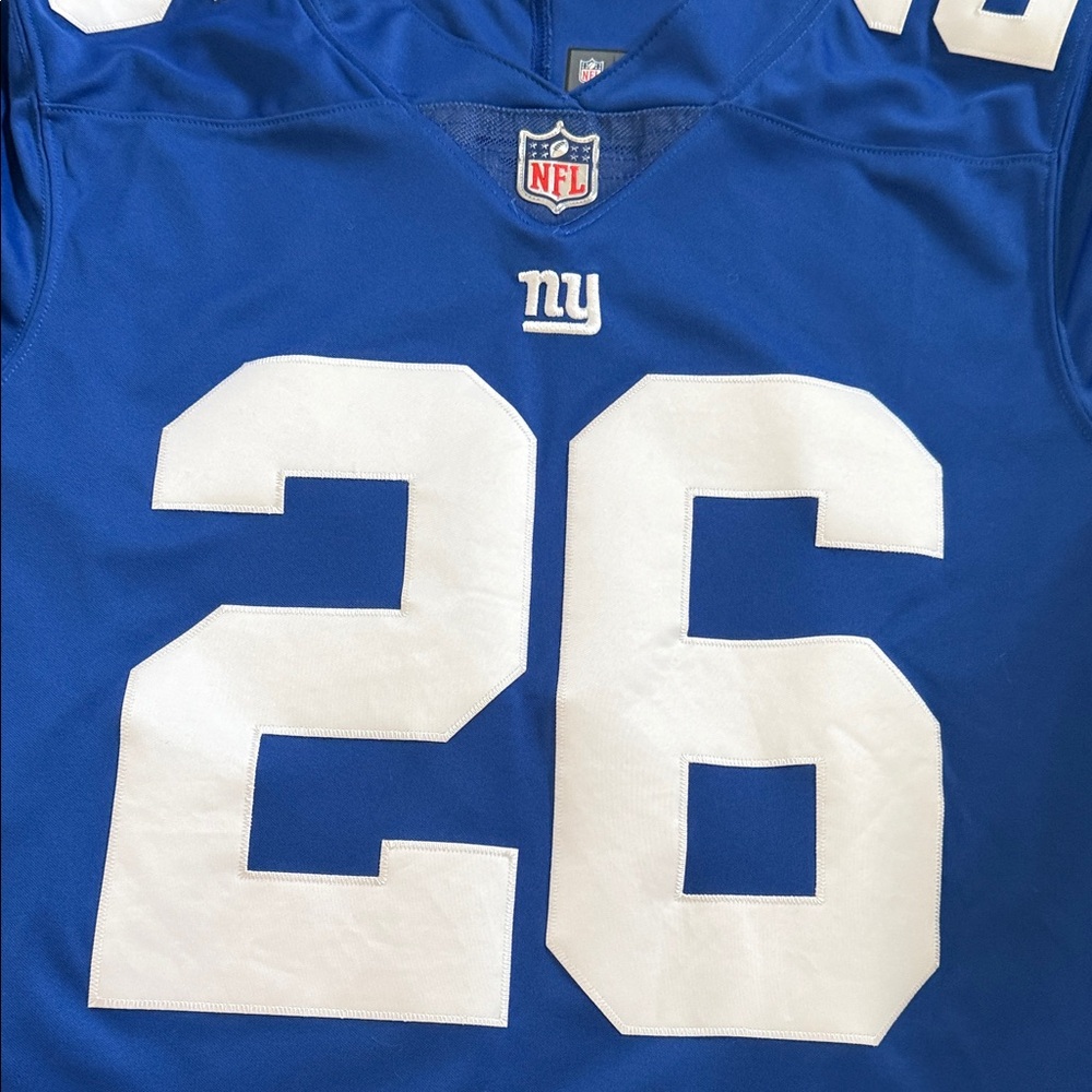 NFL Blue and White Men's Jersey